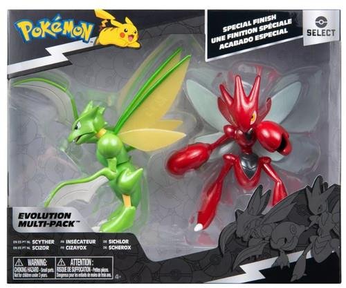 Pokemon: Select - Scyther & Scizor Evolution
Multi-Pack Φιγούρες (8cm)