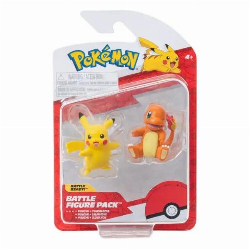 Pokemon - Pikachu & Charmander Battle Pack
(6cm)