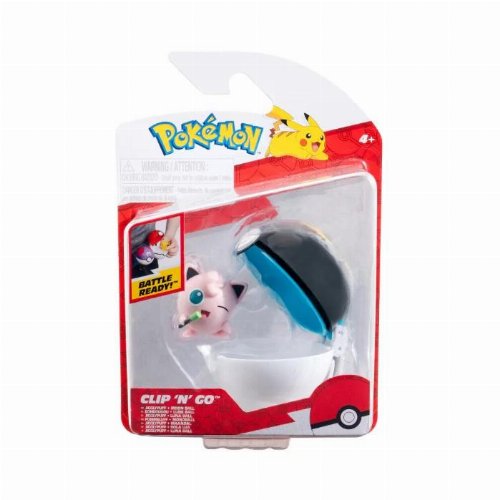 Pokemon Clip 'N' Go - Jigglypuff with Moon Ball
Battle Figure (5cm)