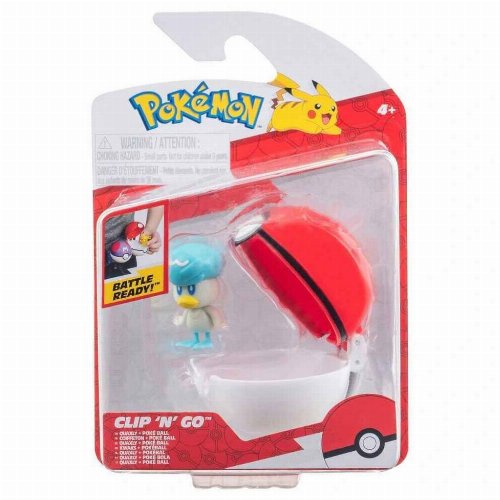 Pokemon Clip 'N' Go - Quaxly with Poke Ball
Battle Figure (5cm)