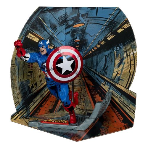 Marvel Collection - Captain America (Captain America
#100) 1/10 Φιγούρα Αγαλματίδιο (12cm)