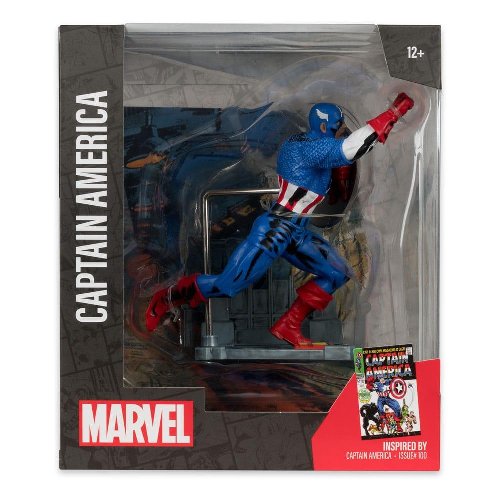 Marvel Collection - Captain America (Captain America
#100) 1/10 Φιγούρα Αγαλματίδιο (12cm)