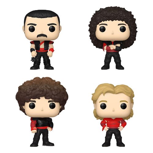 Φιγούρες Funko POP! Rocks: Music Queen - Freddie
Mercury, Brian May, John Deacon, Roger Taylor 4-Pack