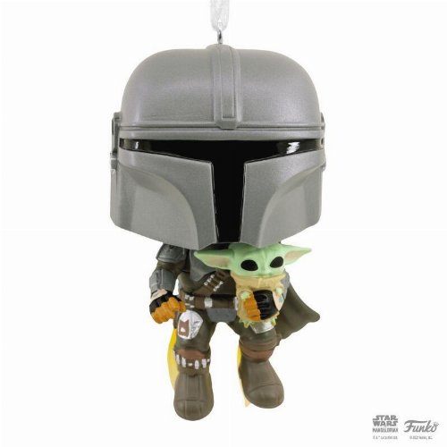 Hallmark Ornaments Star Wars - The Mandalorian with
Grogu Funko POP! Χριστουγεννιάτικο Στολίδι
