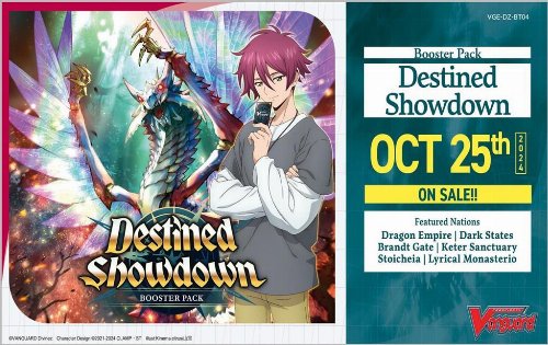 Cardfight!! Vanguard Booster Box (16 boosters) -
Divinez DZ-BT04: Destined Showdown