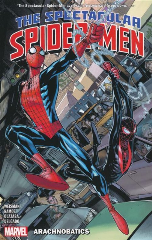 Εικονογραφημένος Τόμος The Spectacular Spider-Men Vol.
1: Arachnobatics