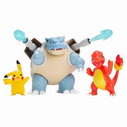 Pokemon - Pikachu, Charmeleon & Blastoise Φιγούρες
(5-11cm)