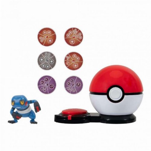 Pokemon: Surprise Attack Game - Croagunk with Poke
Ball Φιγούρα