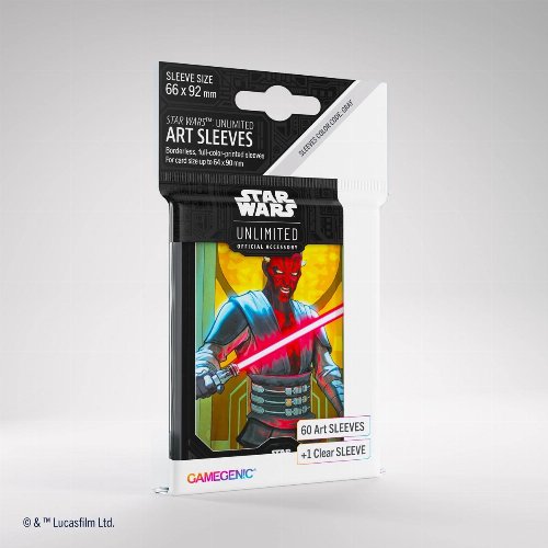 Gamegenic Card Sleeves Standard Size - Star Wars
Unlimited: Darth Maul