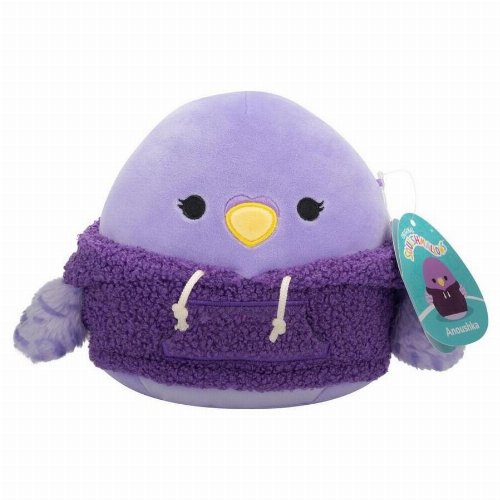 Λούτρινο Squishmallows - Anoushka the Parakeet in
Sherpa Hoodie (19cm)