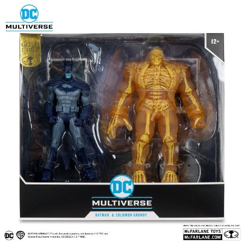 DC Multiverse: Gold Label - Batman & Solomon
Grundy 2-Pack Action Figures (18cm)