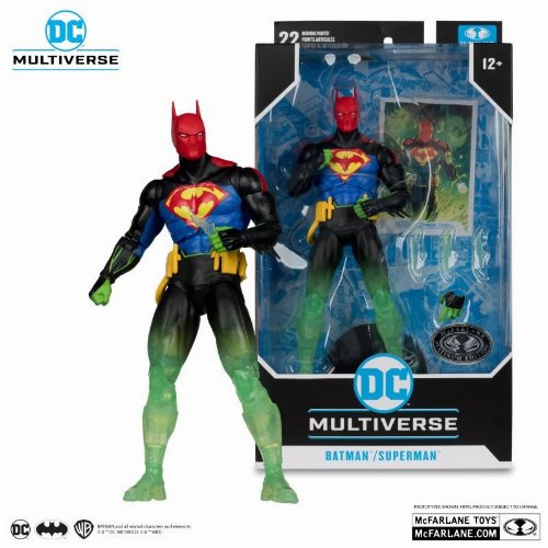 DC Multiverse: Gold Label - Batman/Superman
Fusion Action Figure (18cm) Platinum Edition