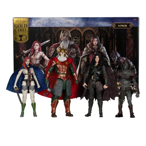 The Lord of the Rings: War of the Rohirrim - Hera,
Helm, Wulf, Shank 4-Pack Φιγούρες Δράσης (10cm)