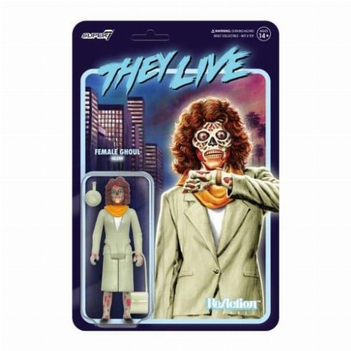 They Live: ReAction - Female Ghoul (Glow) Action
Figure (10cm)