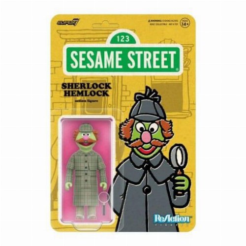 Sesame Street: ReAction - Sherlock Hemlock Φιγούρα
Δράσης (10cm)