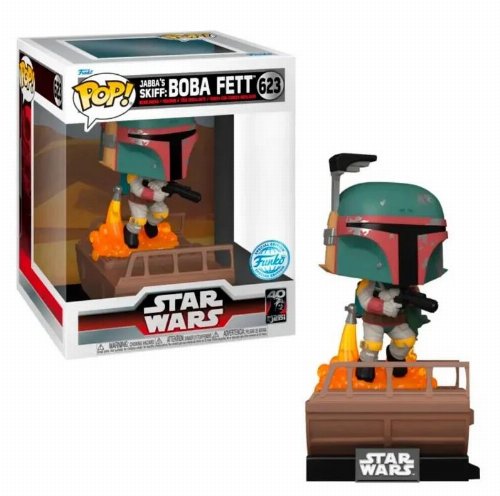 Φιγούρα Funko POP! Deluxe: Star Wars - Jabba's Skiff
Assemble: Boba Fett #623 (Exclusive)