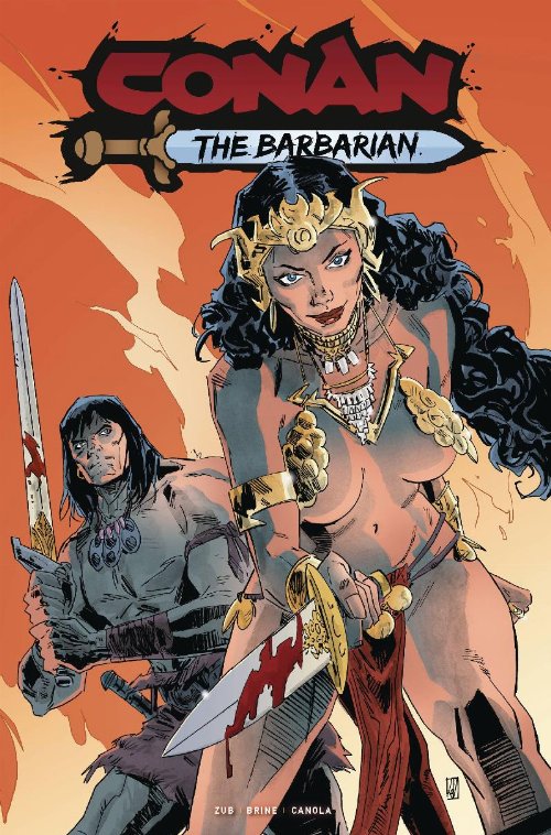 Τεύχος Κόμικ Conan The Barbarian #17 Cover
B