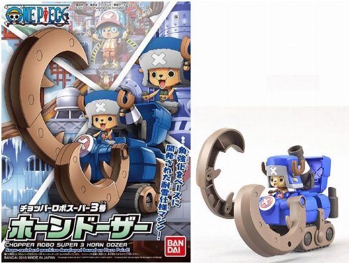 One Piece - Chopper Robo Super 3 Horn Dozer
Model Kit (10cm)