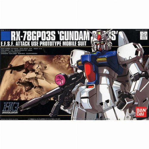 Mobile Suit Gundam - High Grade Gunpla: RX-78GP03S
Gundam 1/144 Σετ Μοντελισμού