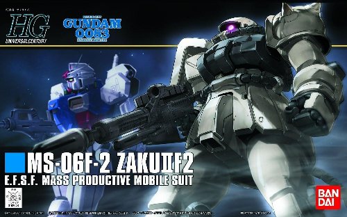 Mobile Suit Gundam - High Grade Gunpla: MS-06F-2 Zaku
II F2 1/144 Σετ Μοντελισμού