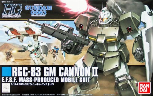 Mobile Suit Gundam - High Grade Gunpla: RGC-83 GM
Cannon II 1/144 Σετ Μοντελισμού