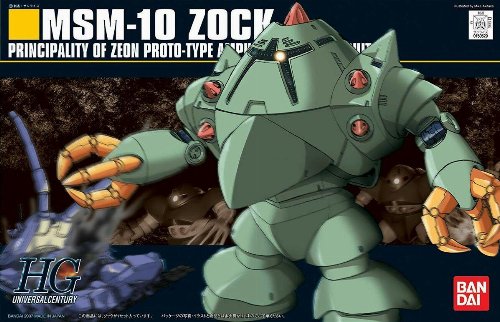 Mobile Suit Gundam - High Grade Gunpla: MSM-10 Zock
1/144 Σετ Μοντελισμού