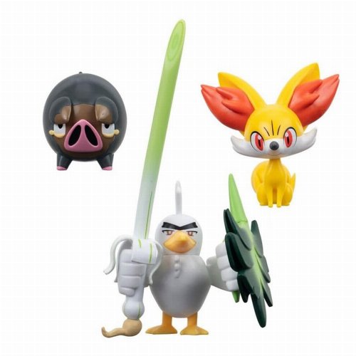 Pokemon - Fennekin, Lechonk, Sirfetch’d 3-Pack
Battle Figure Set (5cm)