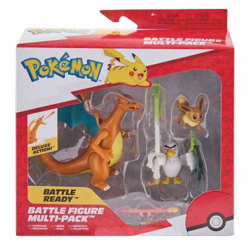 Pokemon - Eevee, Sirfetch’d, Charizard 3-Pack Battle
Φιγούρες (5-11cm)