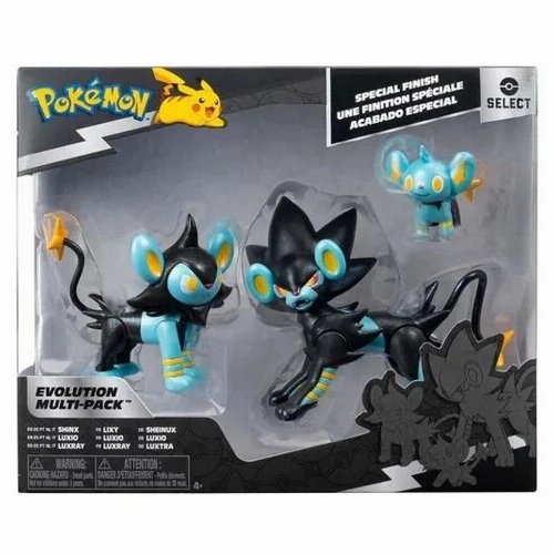 Pokemon - Shinx, Luxio, Luxray Evolution Multi-Pack
Φιγούρες (8cm)