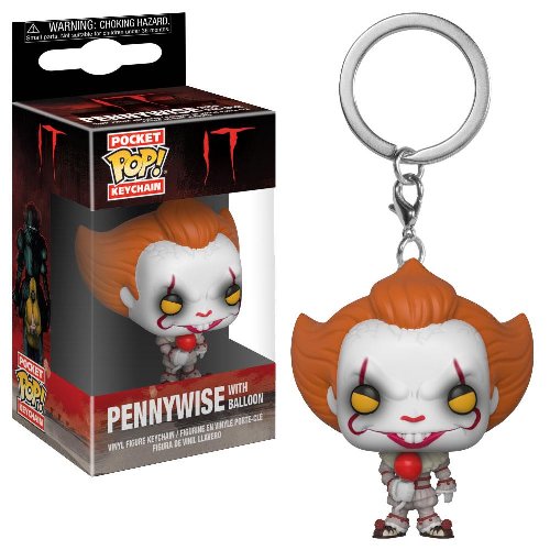 Funko Pocket POP! Μπρελόκ Το Αυτό - Pennywise with
Balloon Φιγούρα