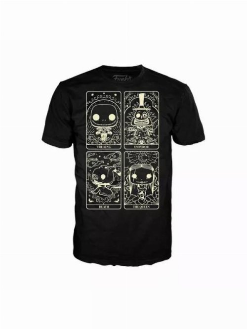 Funko Boxed Tee: Nightmare Before Christmas - Tarot
Card Black T-Shirt