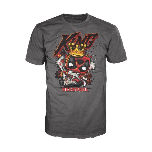 Funko Boxed Tee: Marvel - King Deadpool Grey T-Shirt
(L)