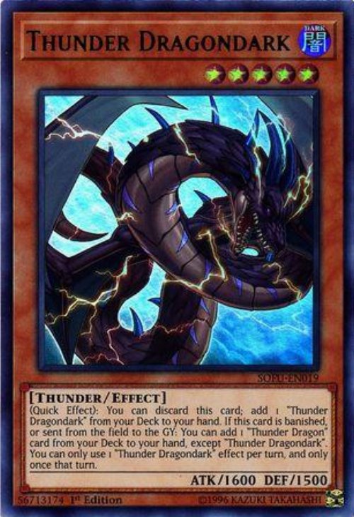 Thunder Dragondark (V.3 - Secret
Rare)