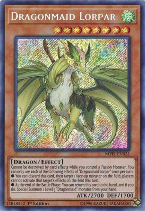 Dragonmaid Lorpar (V.3 - Secret
Rare)