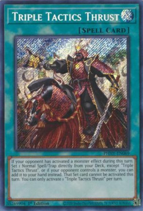 Triple Tactics Thrust (V.2 - Ultra Rare)