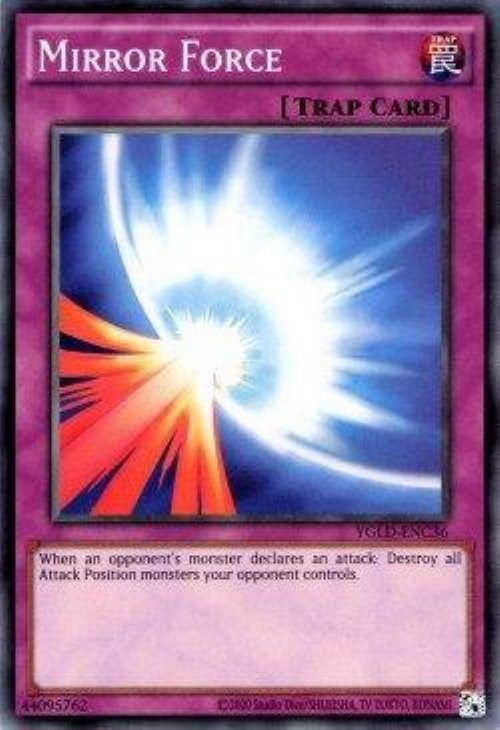 Mirror Force (V.1 - Platinum Secret
Rare)