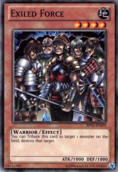 Exiled Force (V.1 - Platinum Secret
Rare)