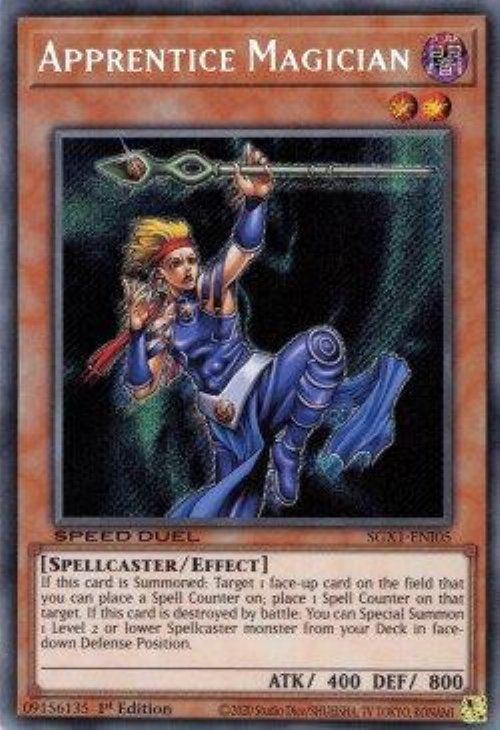 Apprentice Magician (V.1 - Platinum Secret
Rare)