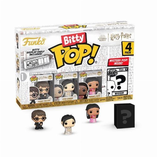 Funko Bitty POP! Harry Potter - Harry Potter,
Cho Chang, Parvati Patil & Chase Mystery 4-Pack
Figures