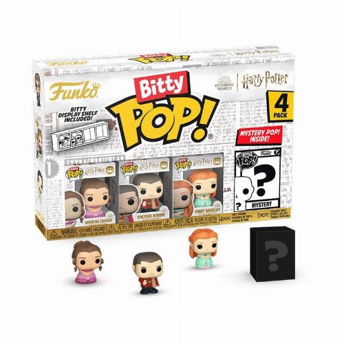 Funko Bitty POP! Harry Potter - Hermione Granger,
Viktor Krum, Ginny Weasley & Chase Mystery 4-Pack
Φιγούρες