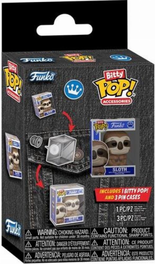 Funko Bitty POP! Accessories - Magnetic Cases &
Slothi Φιγούρα