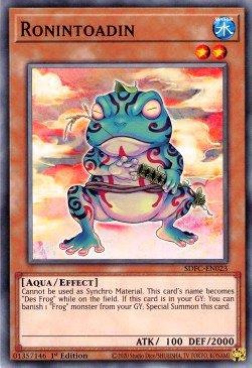 Ronintoadin (V.2 - Quarter Century Secret
Rare)