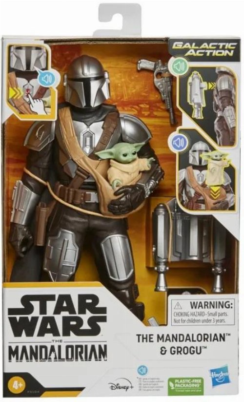 Star Wars: The Mandalorian - The Mandalorian &
Grogu Φιγούρα Δράσης (30cm)