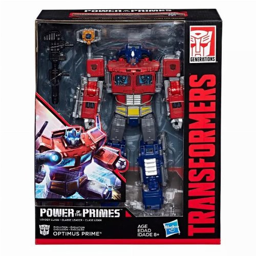 Transformers: Power of the Primes Leader Class -
Optimus Prime Action Figure (21cm)