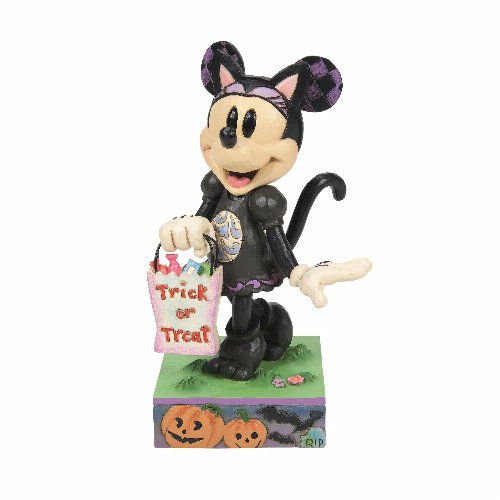 Disney: Mickey and Friends - Cat Minnie Mouse by
Jim Shore Statue Figure (16cm)