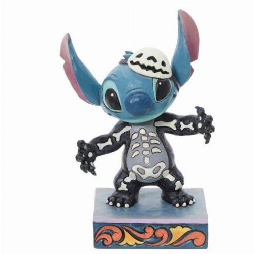 Disney: Lilo & Stitch - Skeleton (Glow in
the Dark) by Jim Shore Statue Figure (15cm)