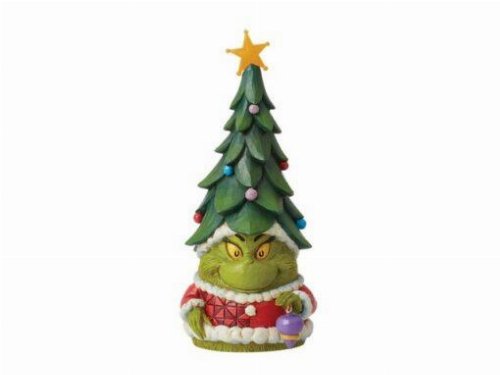 Grinch - Grinch Gnome with Christmas Tree Hat by
Jim Shore Statue Figure (25cm)