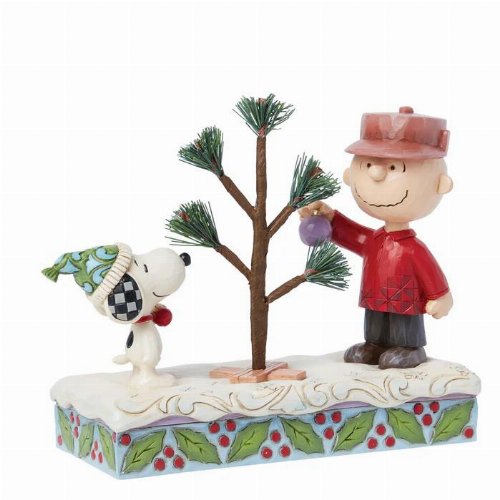 Peanuts - Snoopy & Charlie Brown with Tree
by Jim Shore Statue Figure (14cm)