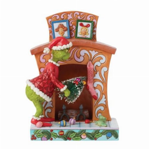 Grinch - Grinch Stuffing Christmas Tree Up Fireplace
by Jim Shore Φιγούρα Αγαλματίδιο (19cm)