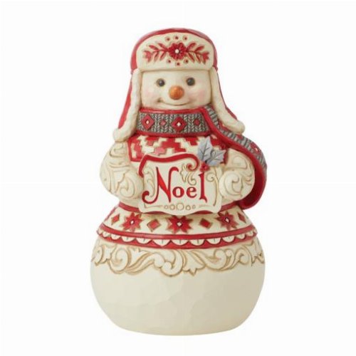 Christmas - Nordic Noel Snowman with Sign by Jim Shore
Φιγούρα Αγαλματίδιο (17cm)